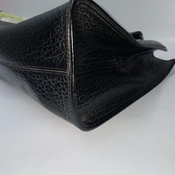 DKNY Embossed Leather Tote Black Large - Picture 9 of 10